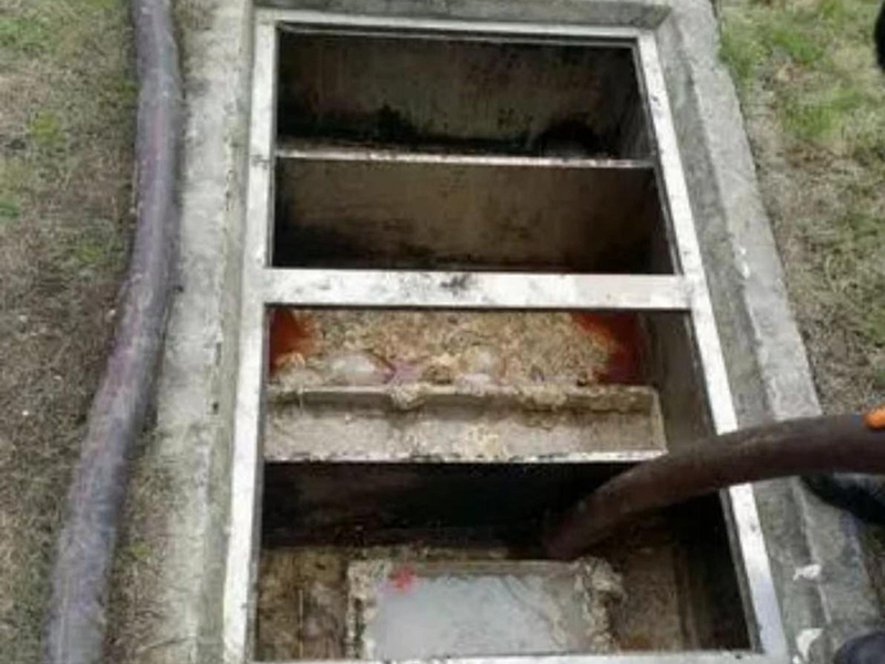 雁江隔油池清理