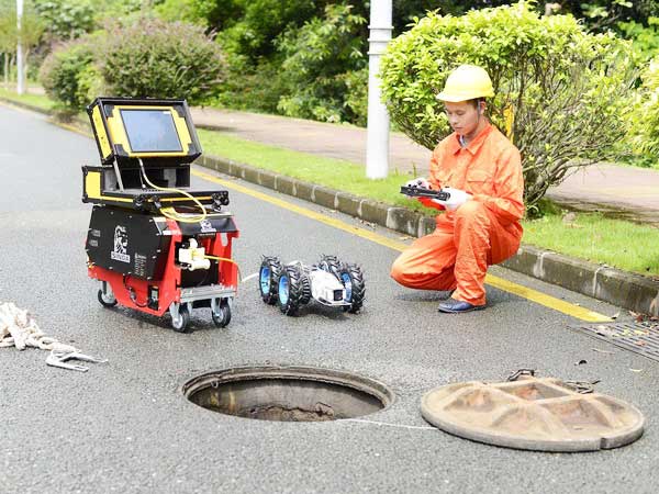 雁江管道机器人检测