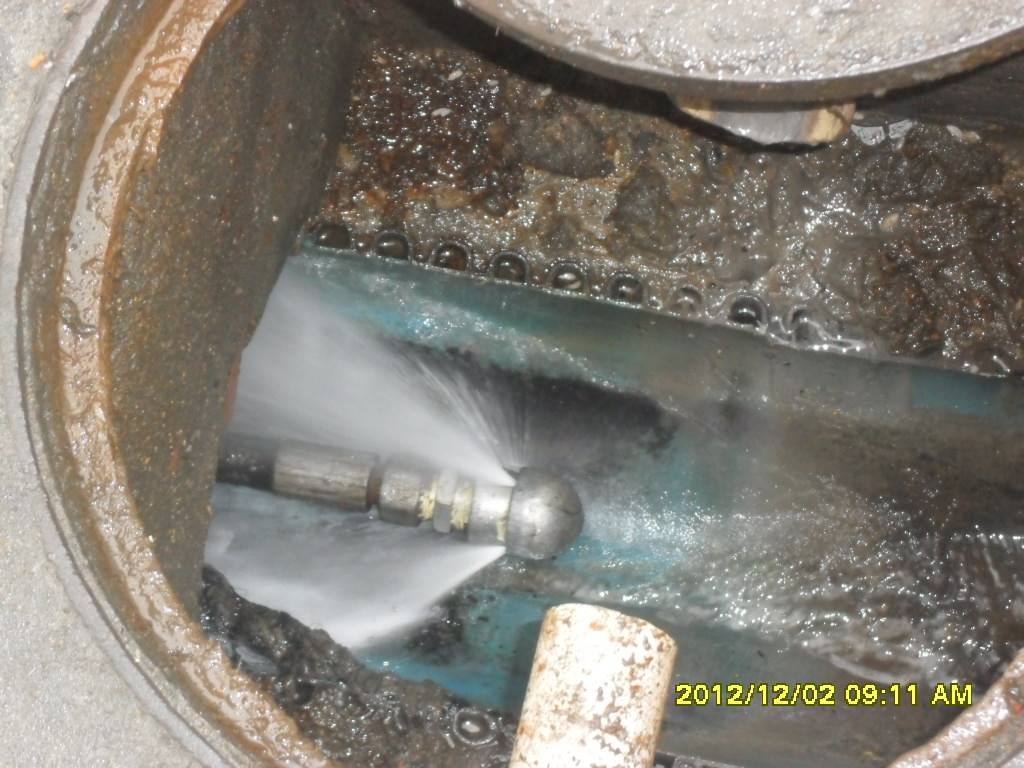 雁江污水管道高压清洗