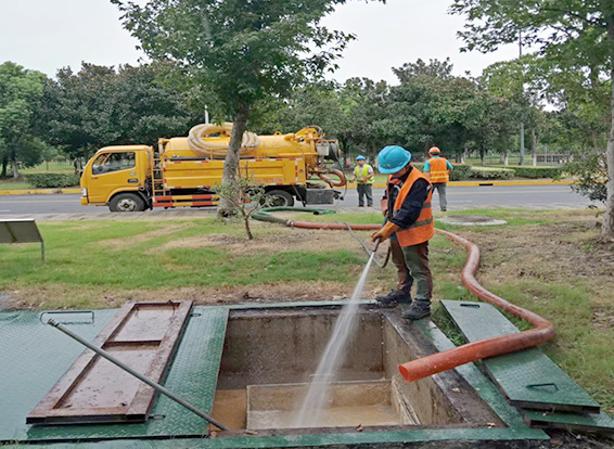 雁江化油池清理