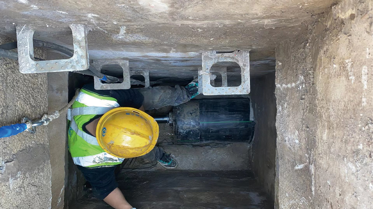 雁江HDPE短管内衬法